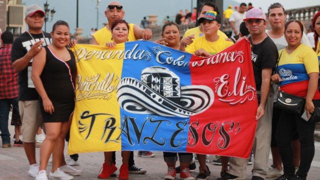 Cumbia fans in Monterrey