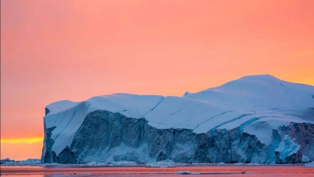 北极夏天的冰雪融化规模是有史以来第二大的。