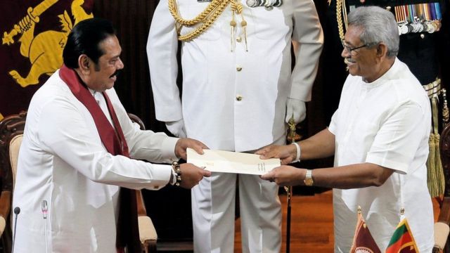 Sri Lanka Rajapaksas: Return to power for wartime leader brothers