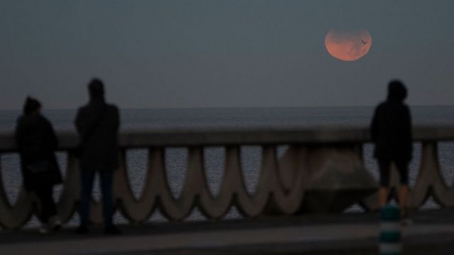 El eclipse pudo ser observado en varias partes del mundo.