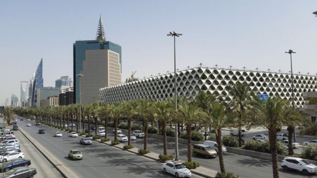 Quang cảnh thủ đô Riyadh, Ả Rập Saudi.