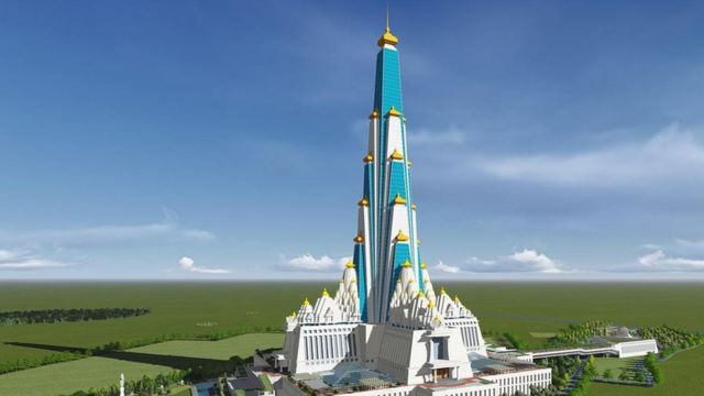 चंद्रोदय मंदिर का मॉडल