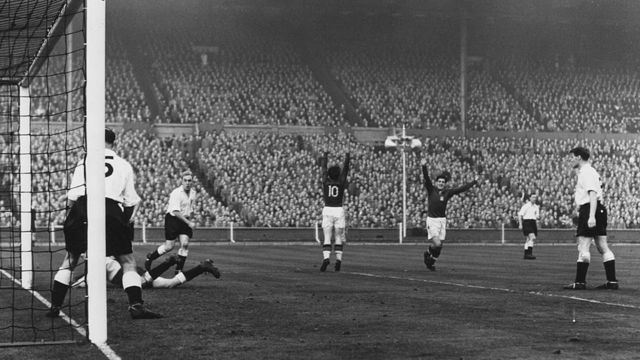 Hungría vs Inglaterra en Wembley, 1953
