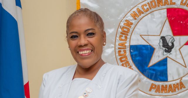 Ana Reyes, presidenta saliente de la Asociación Nacional de Enfermeras de Panamá.