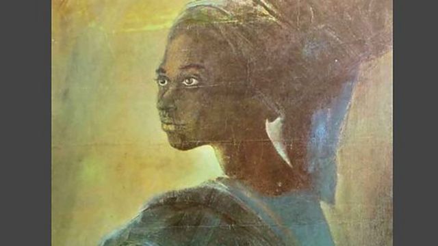 Painting of Ife Princess Adetutu Ademiluyi
