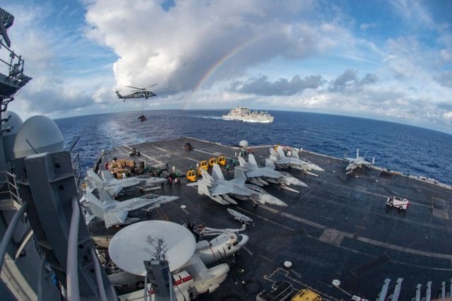 USA, China, South China Sea