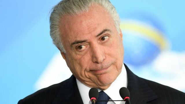 Michel Temer ku wa 26ukwezi kwa gatandatu mu 2017