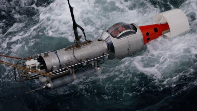 instrument landing in the water