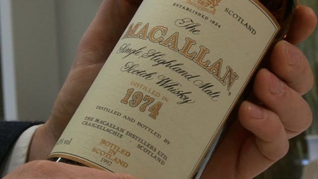Vintage The McCallum Whisky Jug Mans Face Jug Vintage Advertising