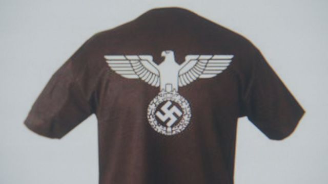 nok tand Udvikle Anti-Islamic and Nazi T-shirts sold by military charity - BBC News