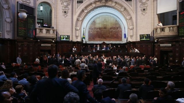 Votação da nova Mesa Diretora na Alerj