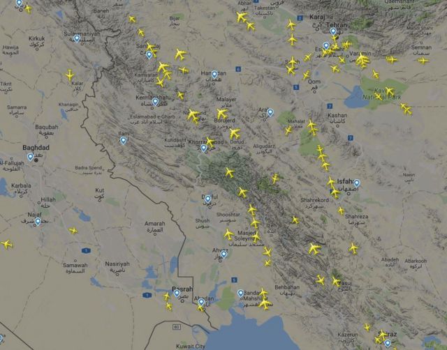 حریم هوایی ایران