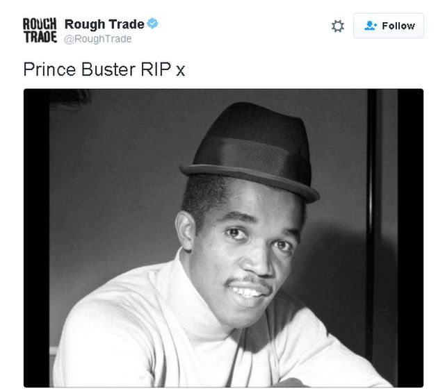 Prince Buster, ska pioneer, dies at 78 - BBC News