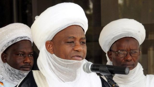 Le Sultan de Sokoto, Mohamed Sa'ad Abubakar, a déclaré que les Musulmans n'accepteront pas une violation de la loi islamique qui donne à l'homme une plus grande part.
