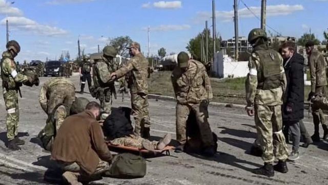 Эвакуация защитников "Азовстали"
