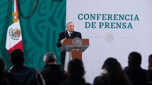 López Obrador en conferencia de prensa