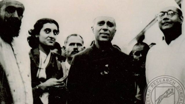 नेहरू के साथ नेताजी सुभाष बोस