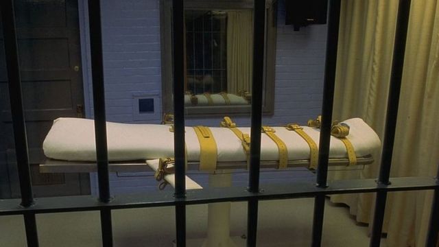 الغرفة المخصصة في سجن تكساس للإعدام بالحقنة القاتلة