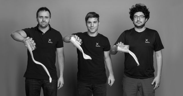 Fundadores Karim Pichara, Matías Muchnick y Pablo Zamora