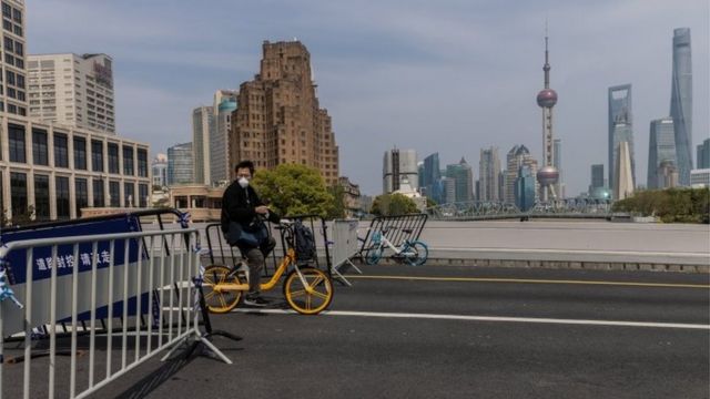 上海封城对中国经济带来的影响非常深远。(photo:BBC)