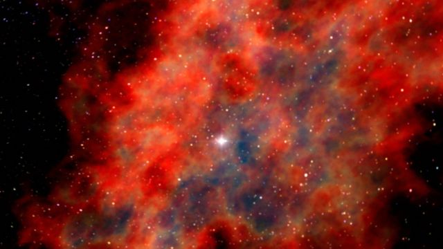 Restos de la explosión de una supernova