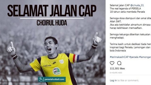 Kiper Choirul Huda Meninggal Dunia Setelah Benturan Dengan Sesama ...