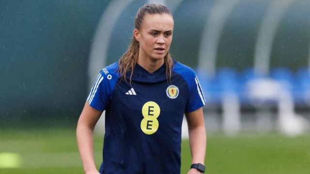 Leah Eddie training for Scotland