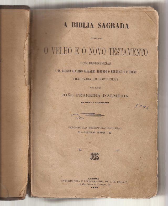 Reprodução de tradução publicada em 1899