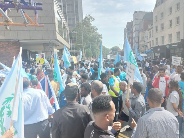 እስራኤል ኤርትራውያን ስደተኛታት ከይትጥርዝ ዝጽውዕ ሰላማዊ ሰልፊ ተኻይዱ