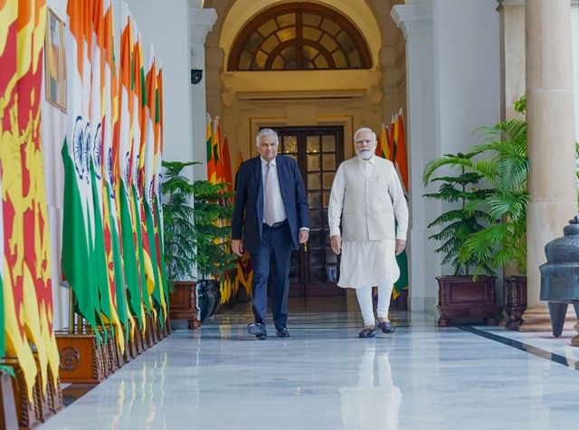 இந்தியா, இலங்கை, ராமர் பாலம், மோதி, ரணில்