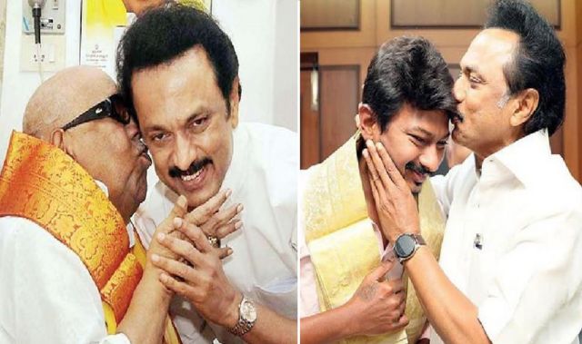 கருணாநிதி ஸ்டாலின் உதயநிதி