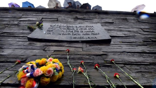 Campo de extermínio nazista na Croácia