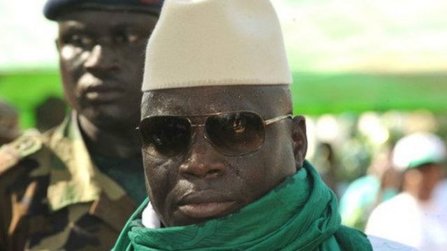 Yahya Jammeh fait face, pour la première fois à un candidat unique de l'opposition