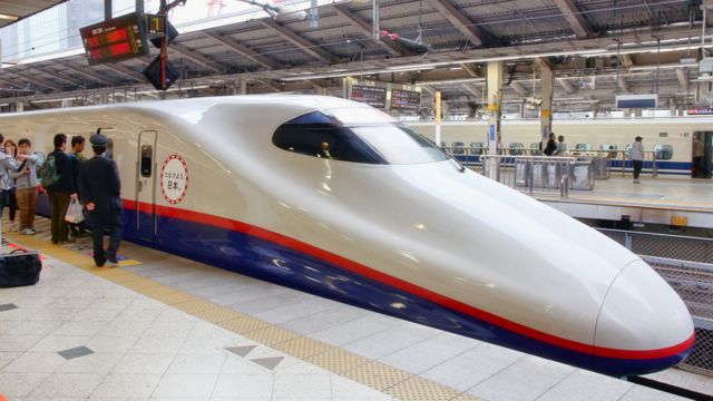 Tren bala en Japón