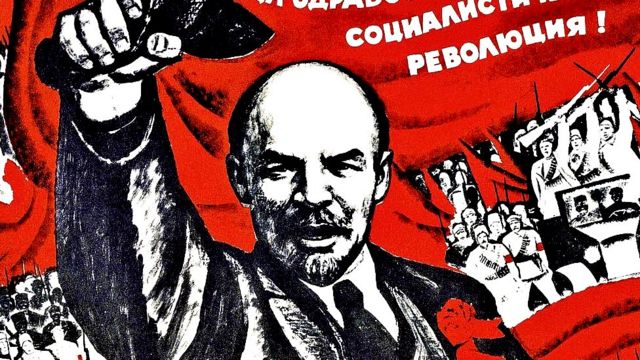 Một áp phích về Lenin
