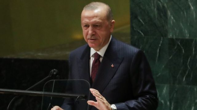 तुर्की के राष्ट्रपति अर्दोआन