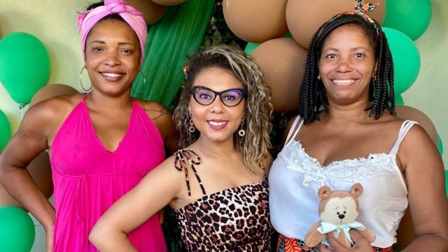 Renata Dornelles da Cruz e suas sócias Priscilla e Cassiana Alves da Silva
