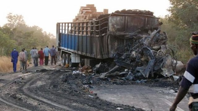 Une photo d'archives - Les accidents de la route font des centaines de morts et de blessés par an au Sénégal.