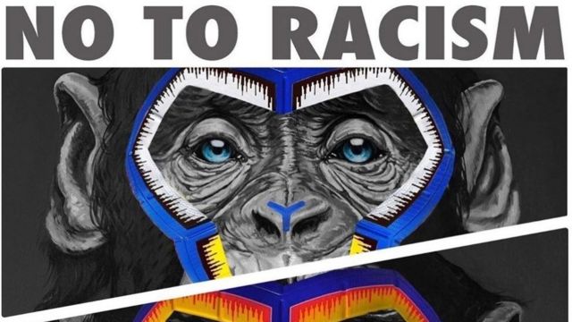 Italian Clubs Squeeze Face For Serie A Anti Racism Monkey Poster BBC    110192266 El7lvkpxsaequ0y 