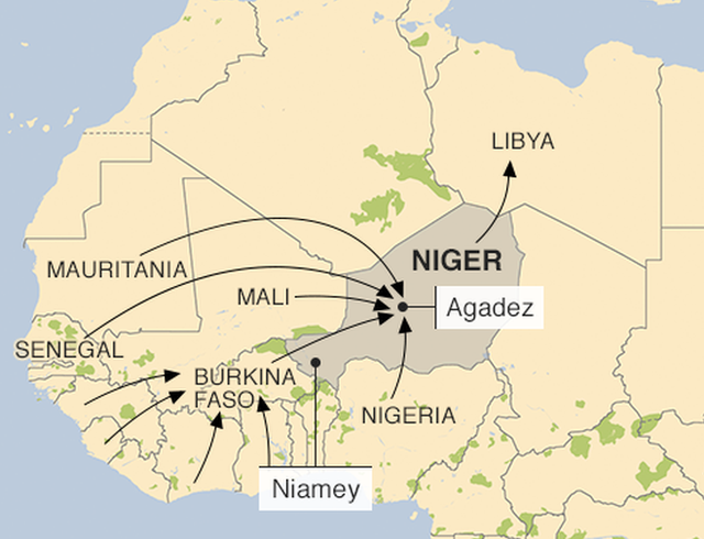 Au Niger, l'incertitude politique pèse sur la stratégie migratoire de  l'Europe