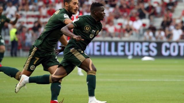 Moussa Doumbia a donné la victoire à Reims, face à Nice.