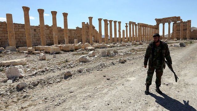 Palmira, cidade histórica na Síria