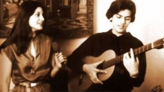 नाझिया हसन भावासोबत