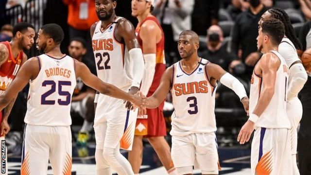 NBA play-offs: LA Lakers beat Phoenix Suns as Brooklyn Nets win again - BBC  Sport