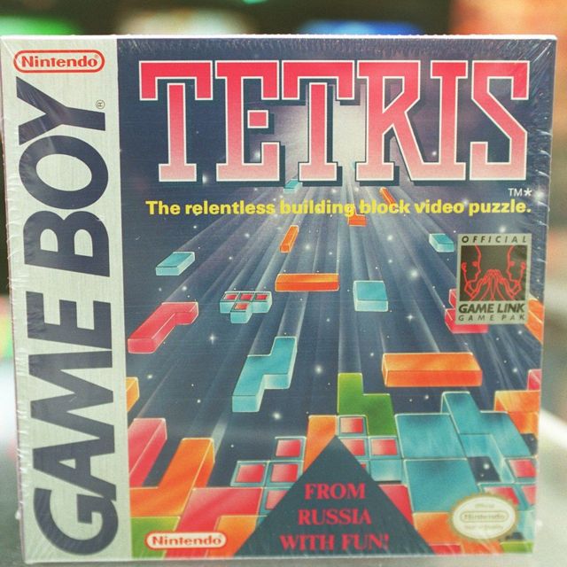 Caja de Tetris Game Boy