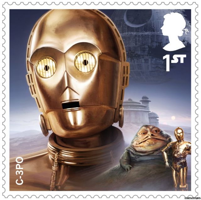 Special Star Wars stamps will be released in October to mark The