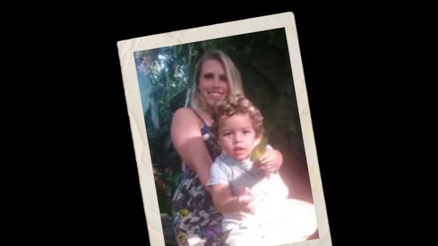 Rebecca Hogue and her son Jeremiah "Ryder" Johnson