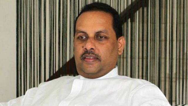 එක්සත් ජනතා නිදහස් සන්ධානයේ මහ ලේකම් අමාත්ය මහින්ද අමරවීර