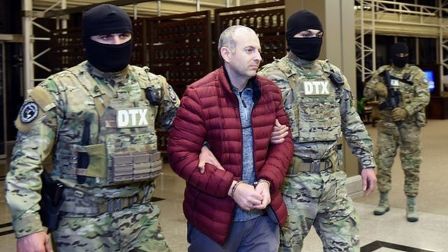 Александр Лапшин после экстрадиции в Азербайджан