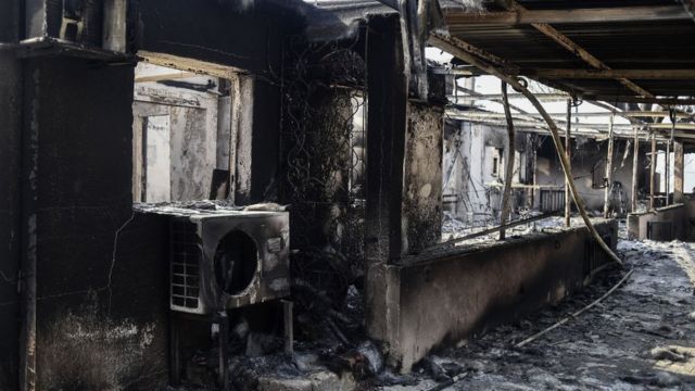 Incendios Grecias